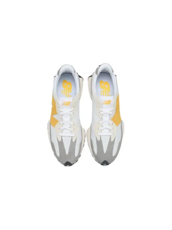 Кроссовки 327 New Balance — изображение 3 из 4, белый/серый/оранжевый