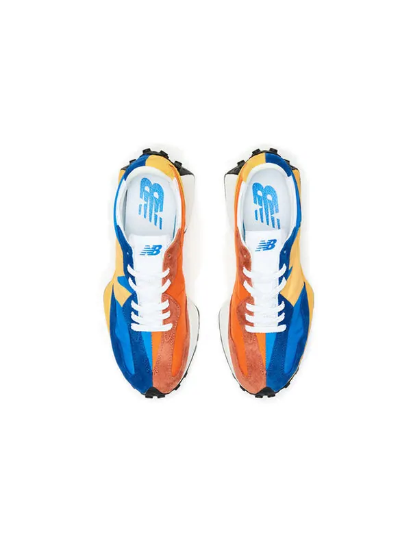 Кроссовки 327 New Balance — изображение 4 из 4, синий/оранжевый