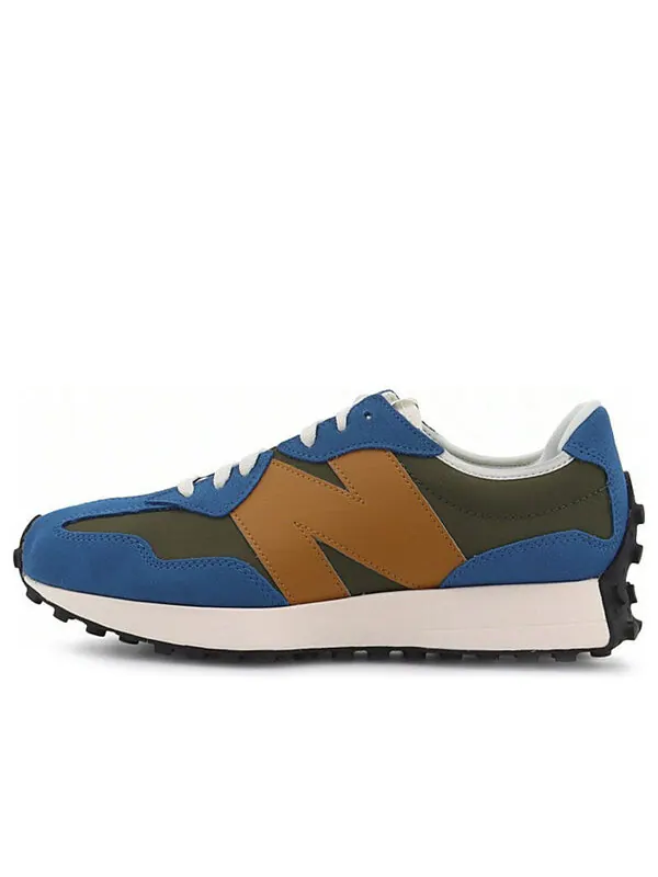 Кроссовки 327 New Balance — изображение 1 из 4, синий/зеленый/желтый