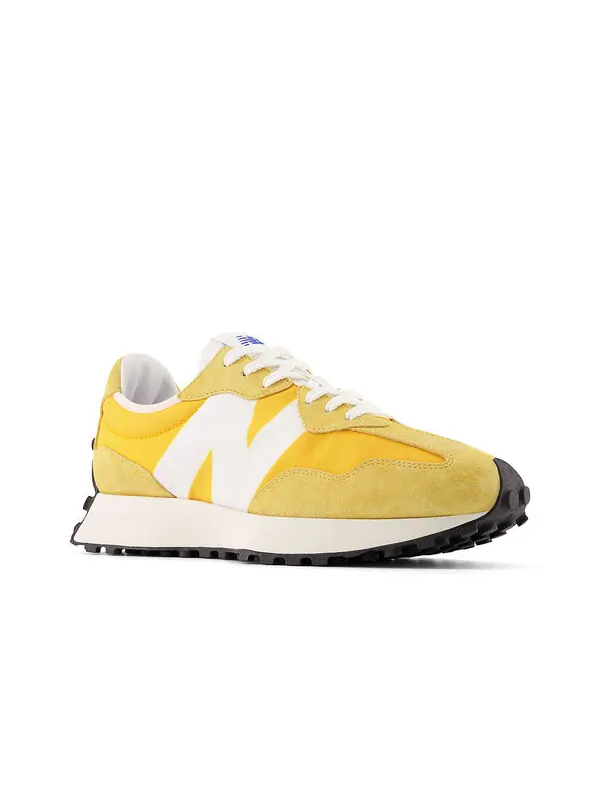 Кроссовки 327 New Balance — изображение 4 из 4, желтый/белый
