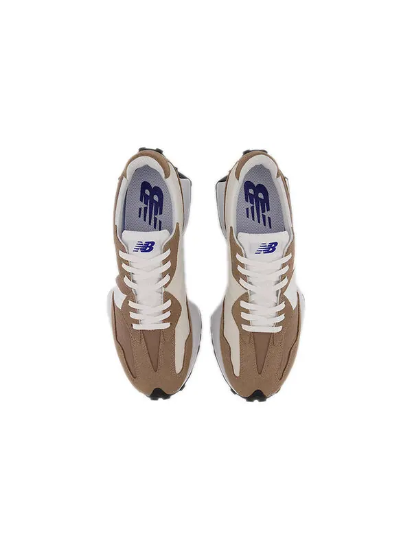 Кроссовки 327 New Balance — изображение 4 из 4, коричневый/белый