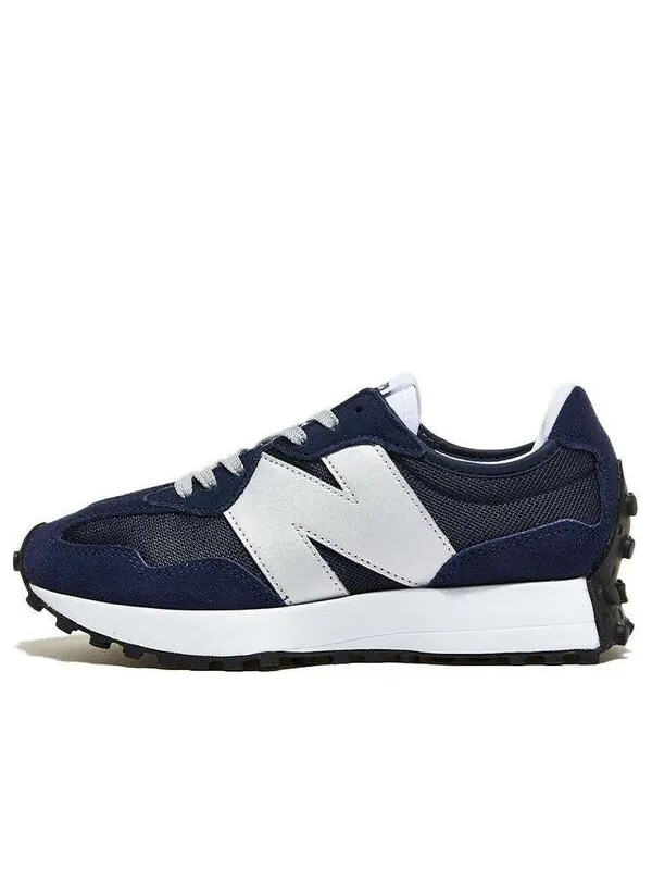 Кроссовки 327 New Balance — изображение 1 из 4, темный синий/серебристый