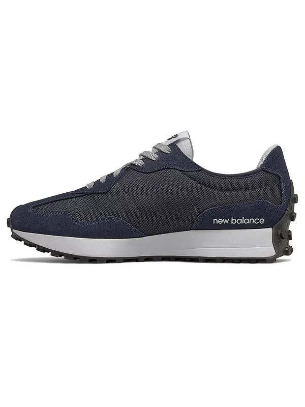 Кроссовки 327 New Balance — изображение 2 из 4, темный синий/серебристый