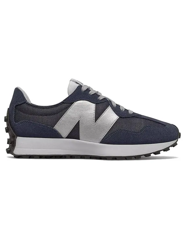 Кроссовки 327 New Balance — изображение 3 из 4, темный синий/серебристый