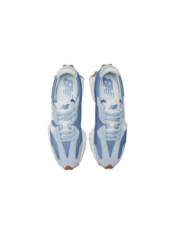 Кроссовки 327 New Balance — изображение 4 из 4, светлый серый/синий