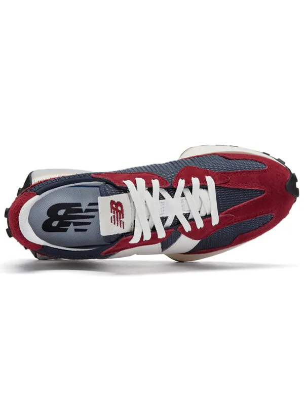 Кроссовки 327 New Balance — изображение 3 из 4, красный/синий
