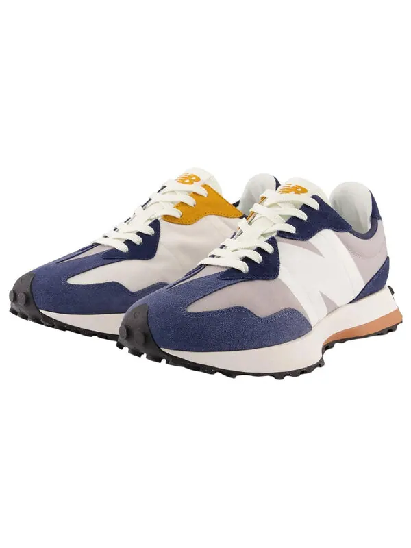 Кроссовки New Balance 327 'Blue White Gray' — изображение 3 из 4, синий/белый/серый