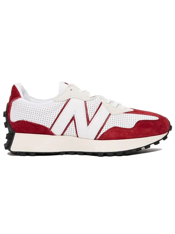 Кроссовки 327 New Balance — изображение 2 из 4, красный/белый