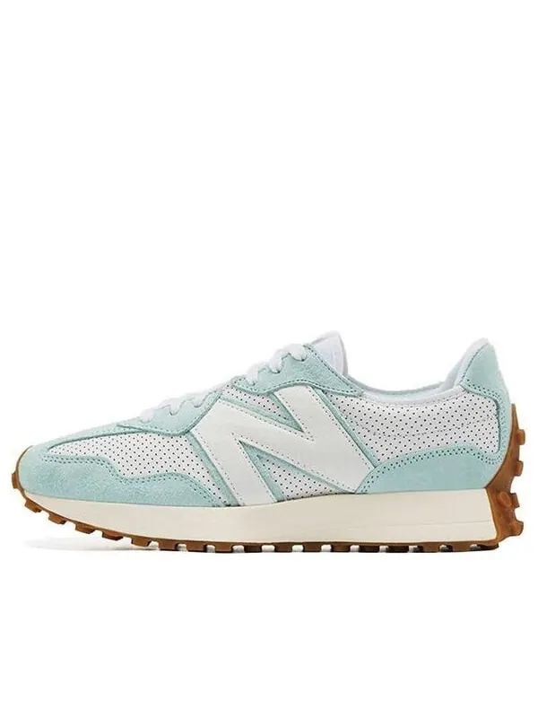 Кроссовки 327 New Balance — изображение 1 из 4, белый/светлый зеленый