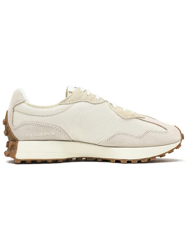 Кроссовки 327 New Balance — изображение 2 из 4, кремовый/желтый