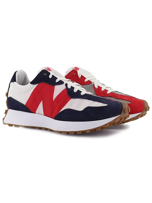 Кроссовки 327 New Balance — изображение 3 из 4, красный/синий