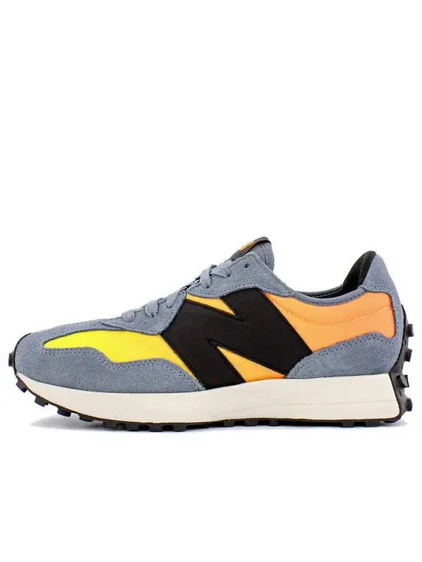 Кроссовки 327 New Balance — изображение 1 из 4, серый/оранжевый/черный