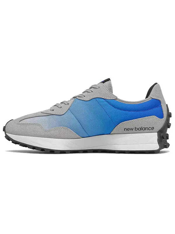 Кроссовки 327 New Balance — изображение 2 из 4, серый/синий