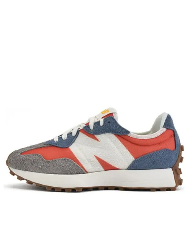 Кроссовки 327 New Balance — изображение 1 из 4, синий/оранжевый