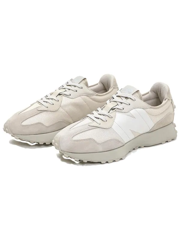 Кроссовки 327 New Balance — изображение 3 из 4, кремовый/белый