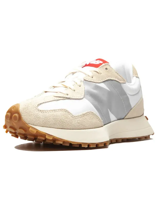 Кроссовки 327 New Balance — изображение 2 из 4, серый/белый