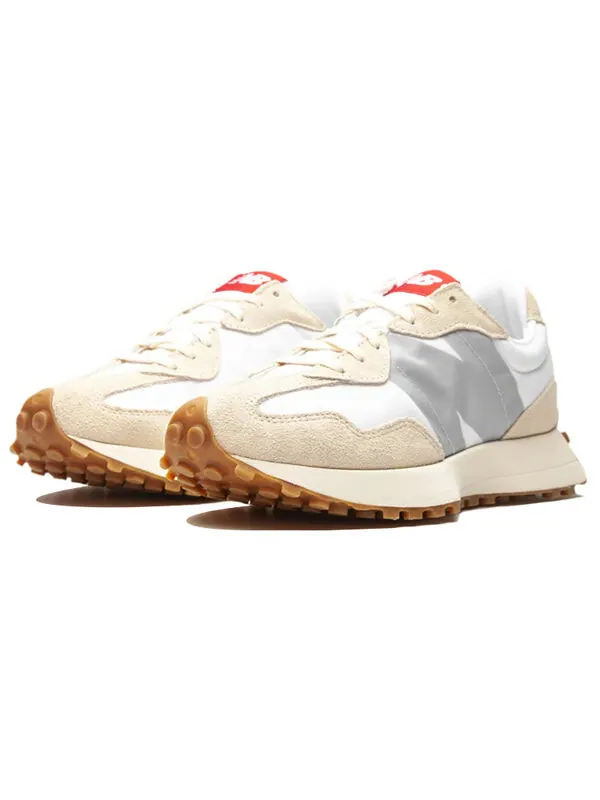 Кроссовки 327 New Balance — изображение 3 из 4, серый/белый