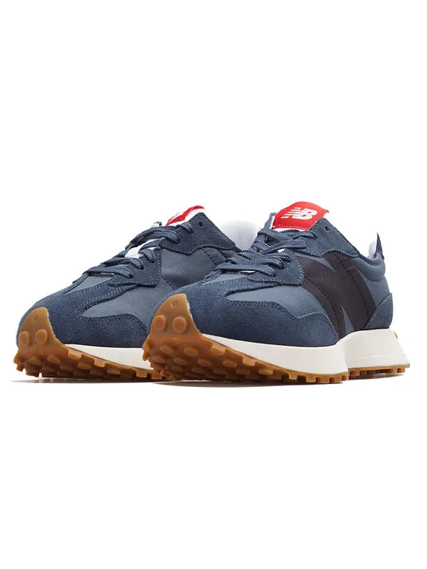 Кроссовки 327 New Balance — изображение 3 из 4, синий/белый