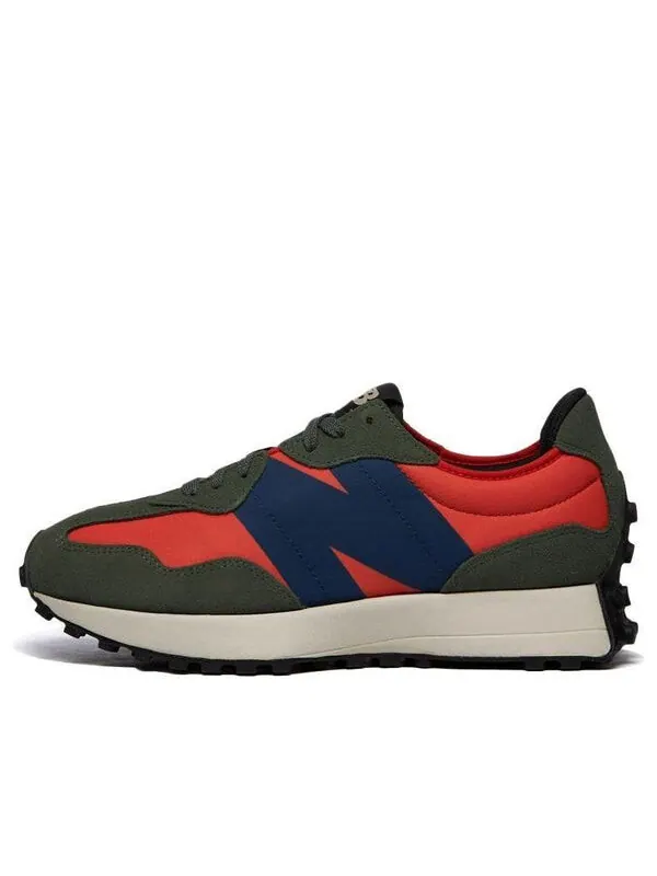 Кроссовки 327 New Balance — изображение 1 из 4, оранжевый/синий/серый