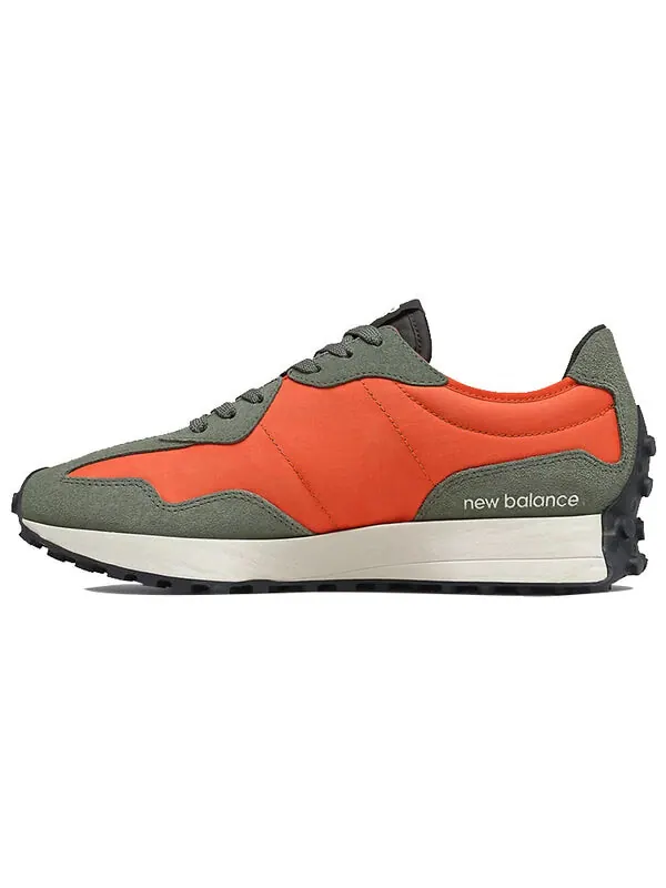 Кроссовки 327 New Balance — изображение 2 из 4, оранжевый/синий/серый