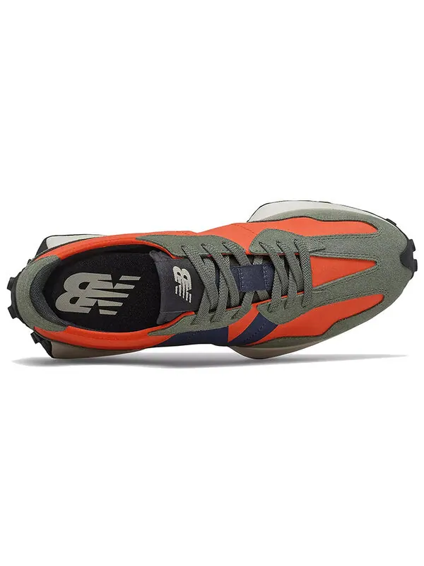 Кроссовки 327 New Balance — изображение 4 из 4, оранжевый/синий/серый