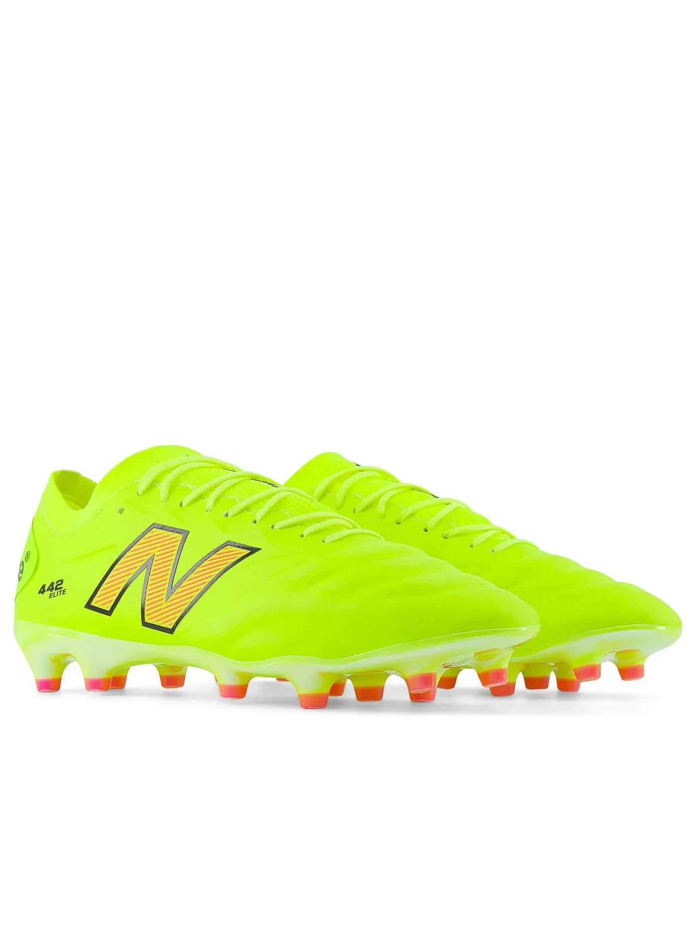Кроссовки New Balance 442 Elite FG v2 'Hi-lite Energy Red' — изображение 4 из 6, красный