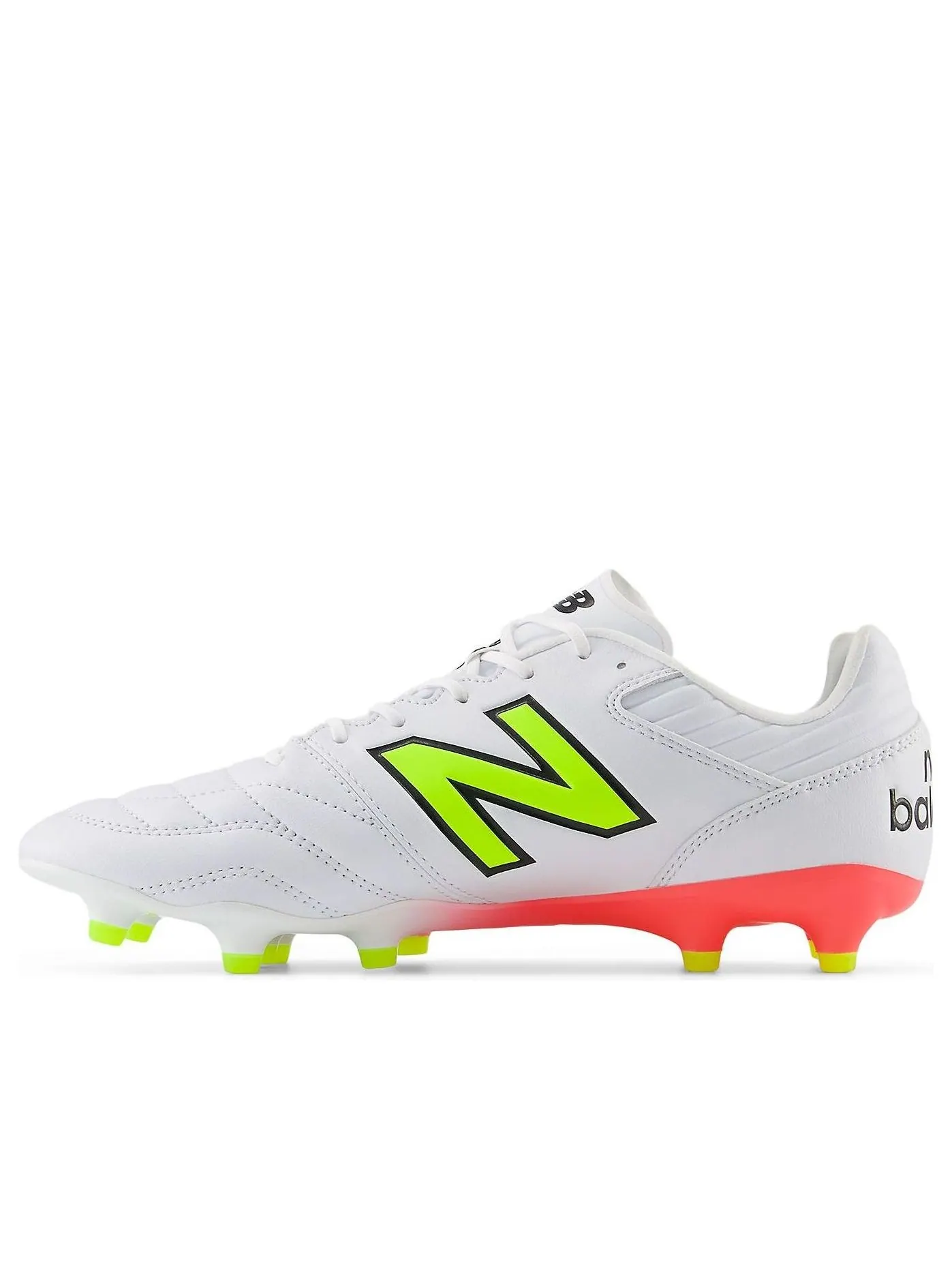 Кроссовки New Balance 442 Pro FG v2 'White Energy Red' — изображение 1 из 5, белый/красный