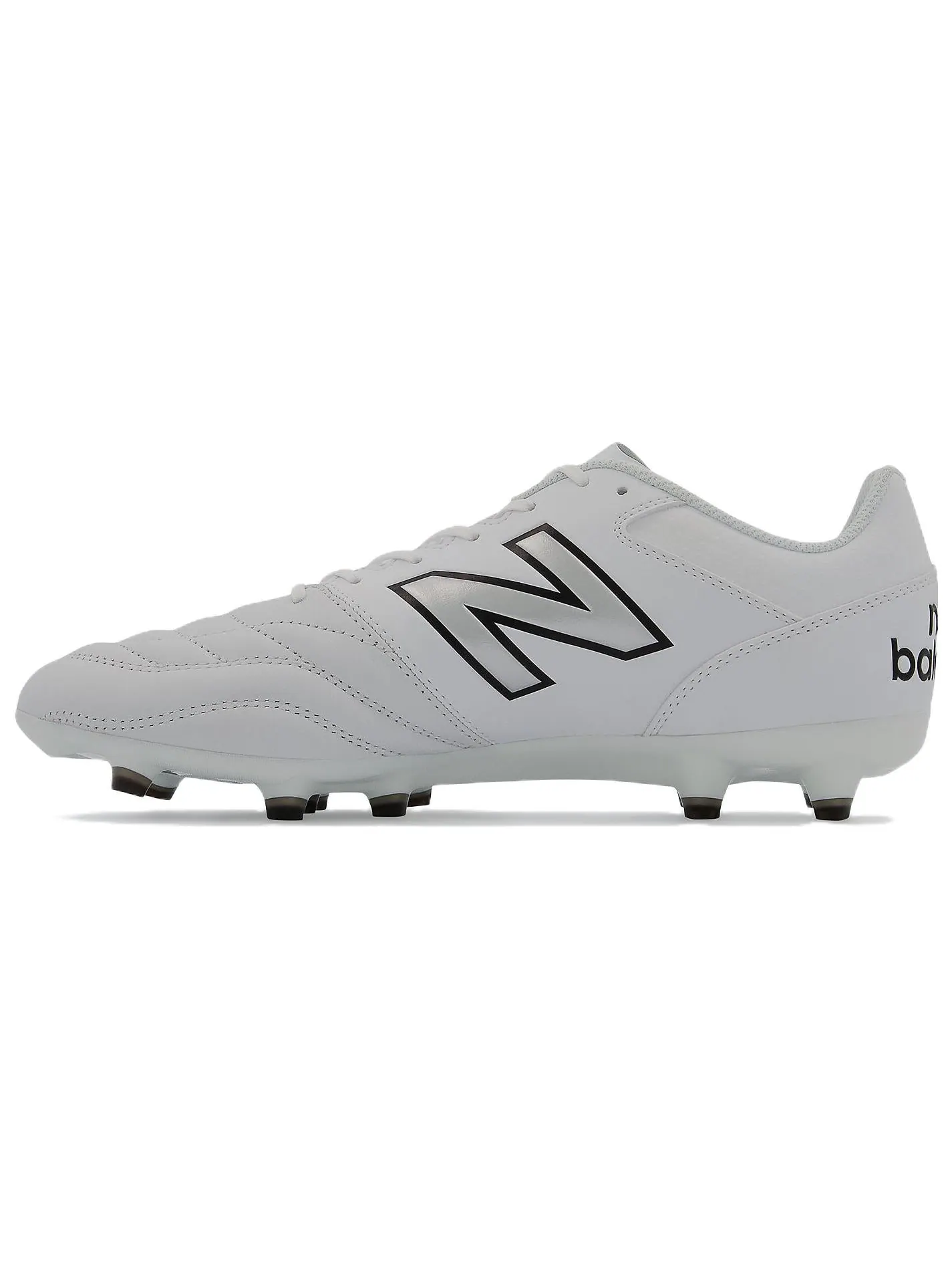Кроссовки New Balance 442 v2 Team FG 'White Black' — изображение 2 из 6, белый