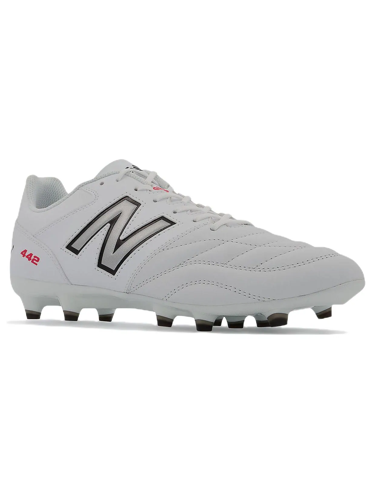 Кроссовки New Balance 442 v2 Team FG 'White Black' — изображение 4 из 6, белый