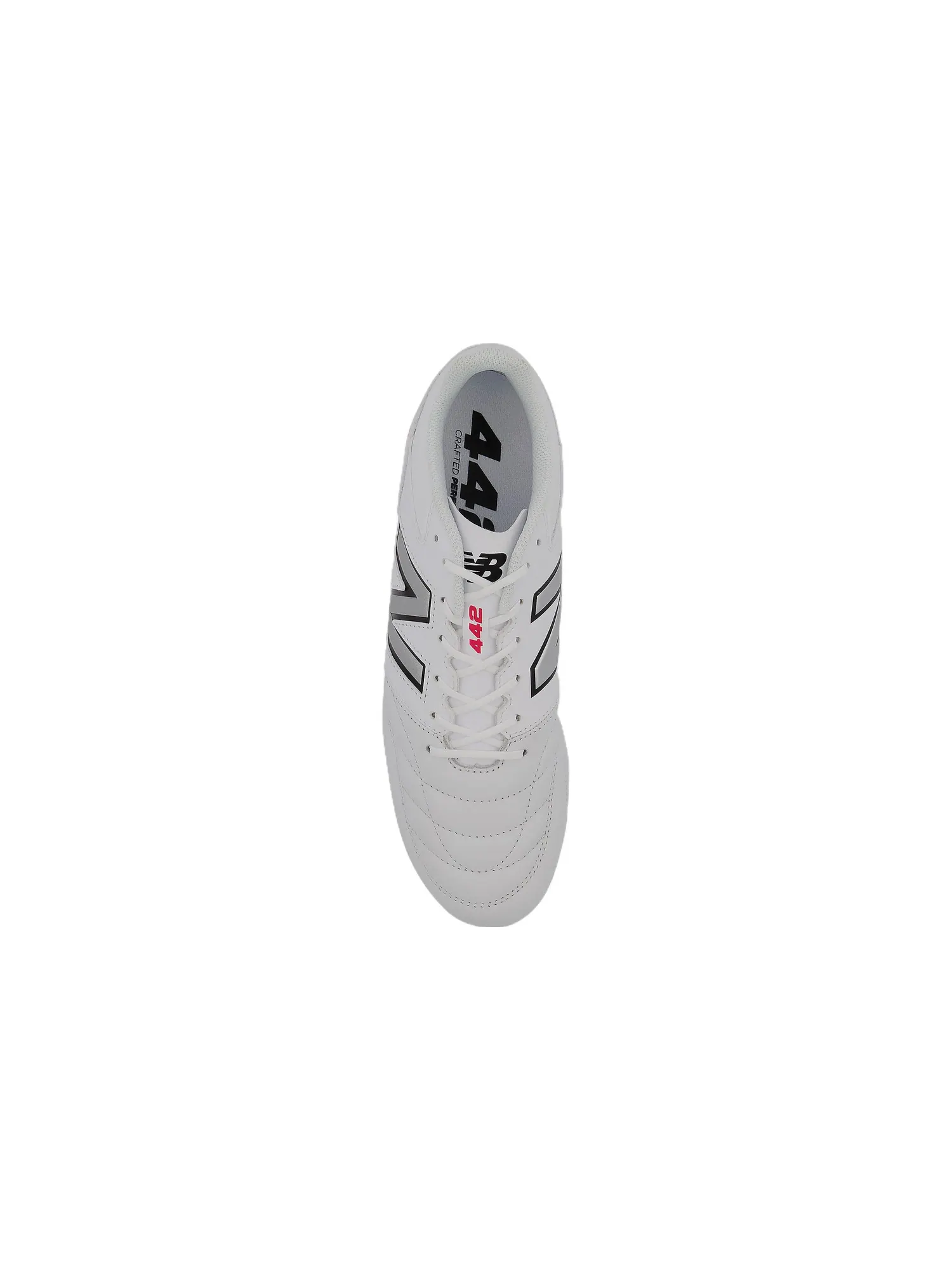 Кроссовки New Balance 442 v2 Team FG 'White Black' — изображение 5 из 6, белый