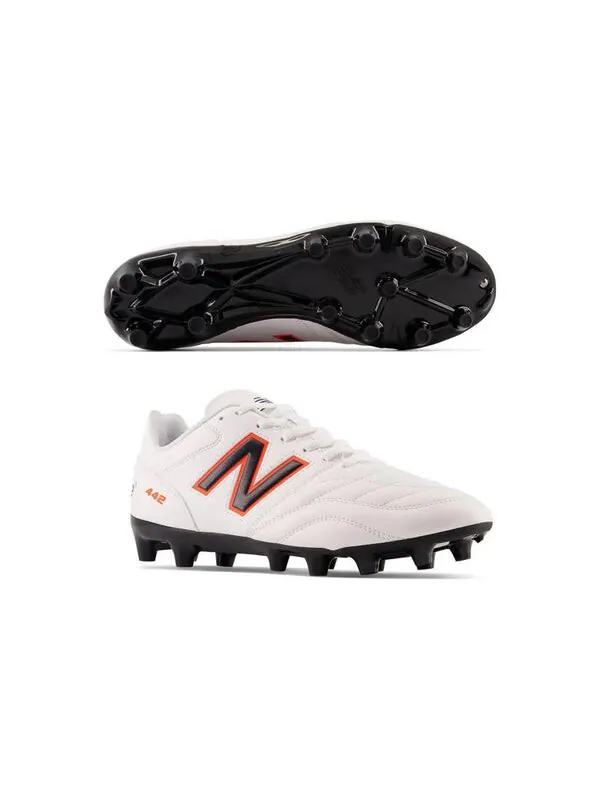 Кроссовки 442 pro fg футбольные бутсы New Balance — изображение 4 из 4, белый/черный/красный