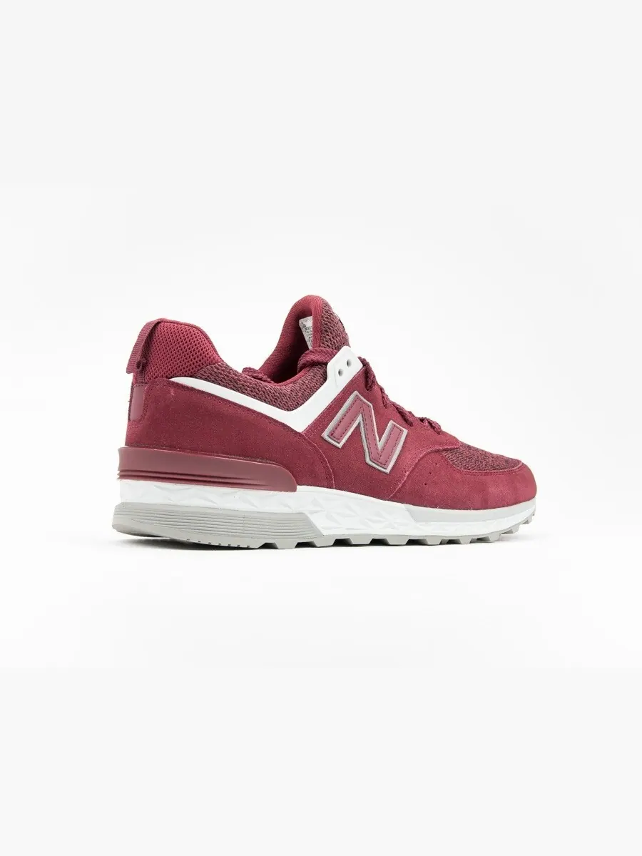 Кроссовки New Balance 574 Sport, бордовые — изображение 3 из 6