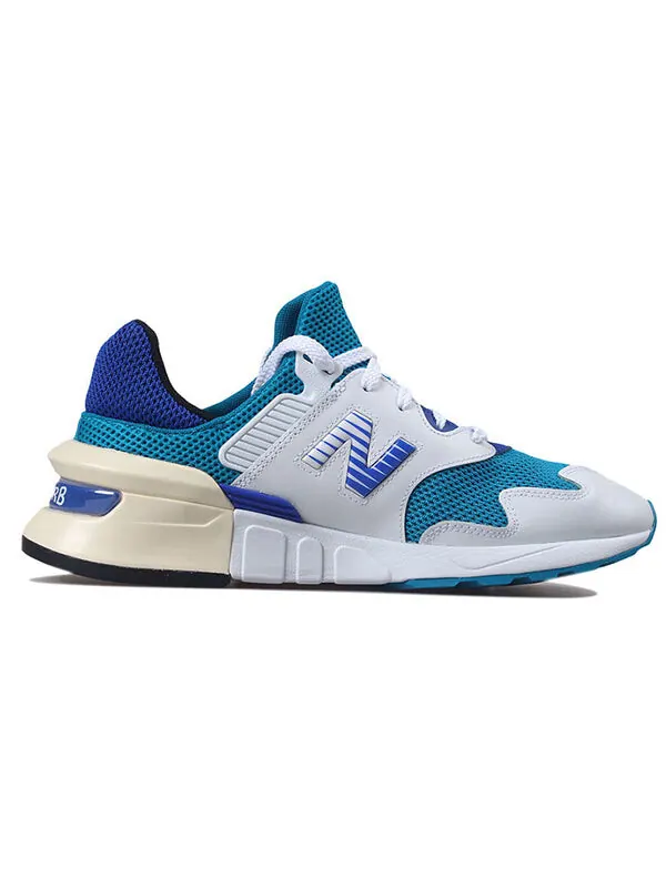 Кроссовки 997s New Balance — изображение 2 из 4, белый/синий