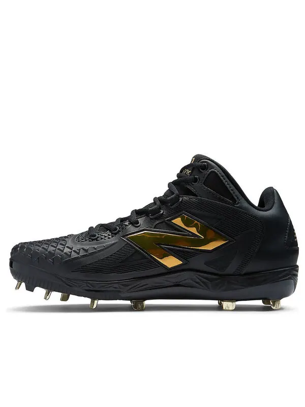Кроссовки ohtani 1 cleats 'black metallic gold' New Balance — изображение 1 из 4