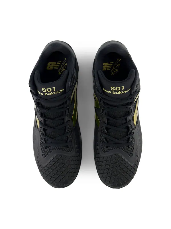 Кроссовки ohtani 1 cleats 'black metallic gold' New Balance — изображение 4 из 4