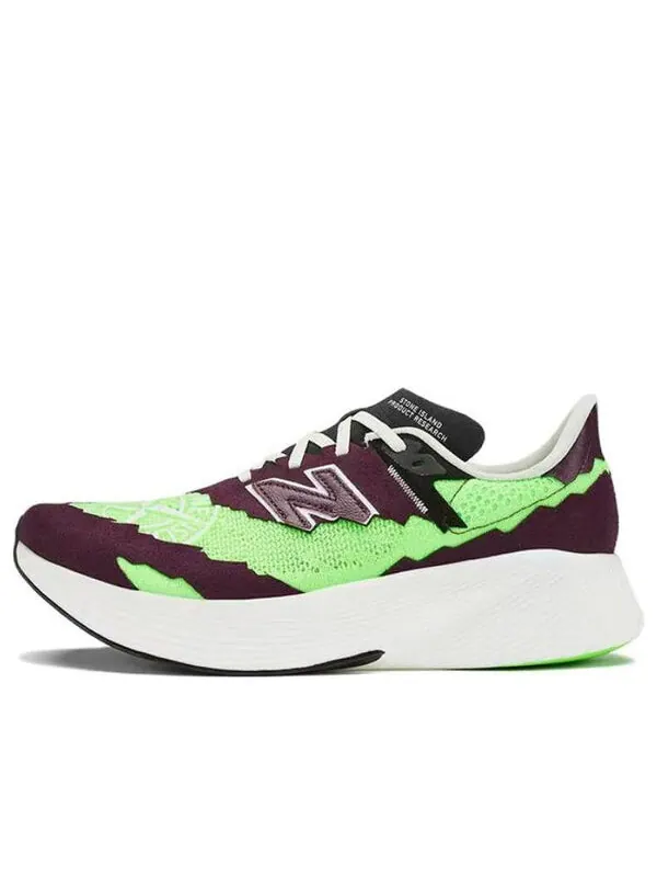 Кроссовки x stone island x tokyo design studio fuelcell rc elite v2 New Balance — изображение 1 из 4, винный красный/зеленый