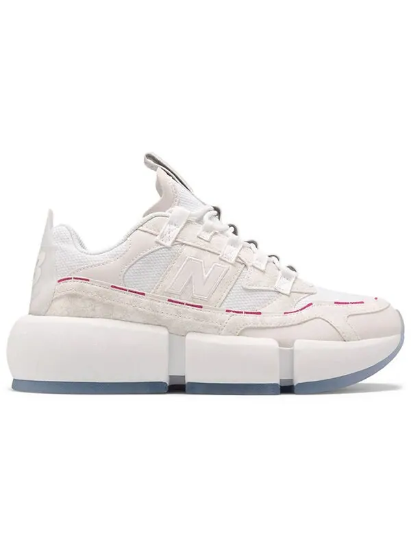 Массивные кроссовки jaden smith x vision racer New Balance — изображение 2 из 4, белый/розовый