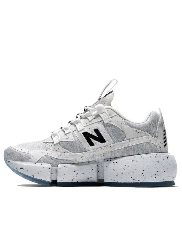Массивные кроссовки jaden smith x vision racer New Balance — изображение 1 из 4, серый/белый/черный