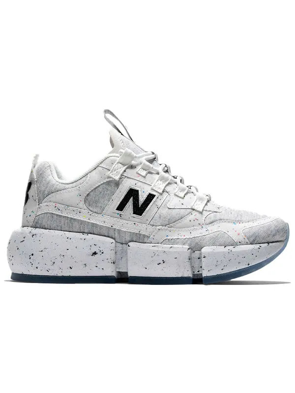 Массивные кроссовки jaden smith x vision racer New Balance — изображение 2 из 4, серый/белый/черный