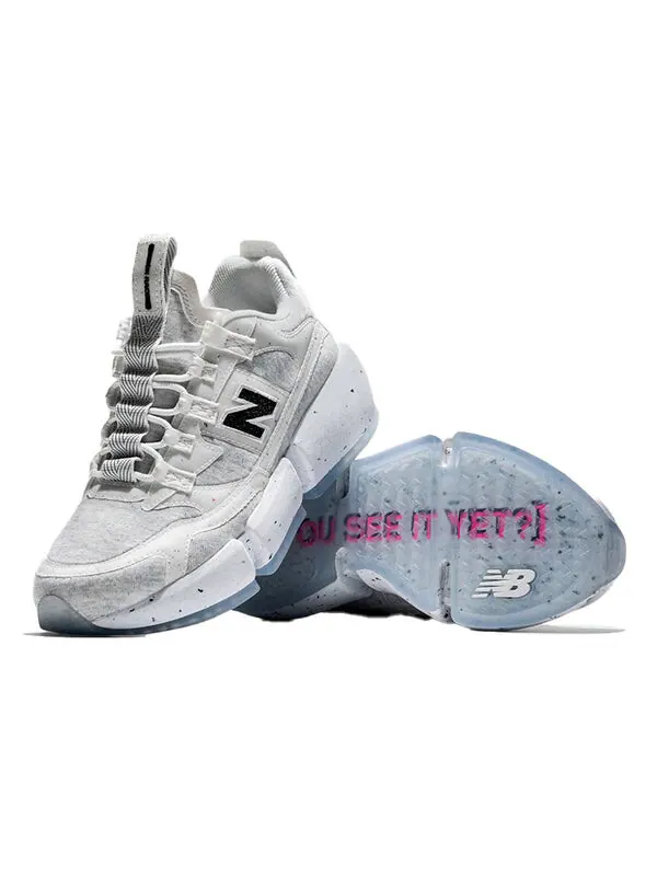 Массивные кроссовки jaden smith x vision racer New Balance — изображение 3 из 4, серый/белый/черный
