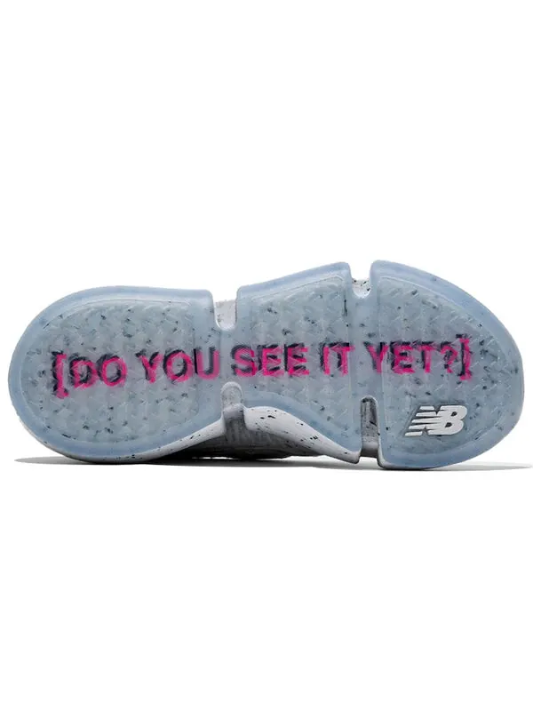Массивные кроссовки jaden smith x vision racer New Balance — изображение 4 из 4, серый/белый/черный