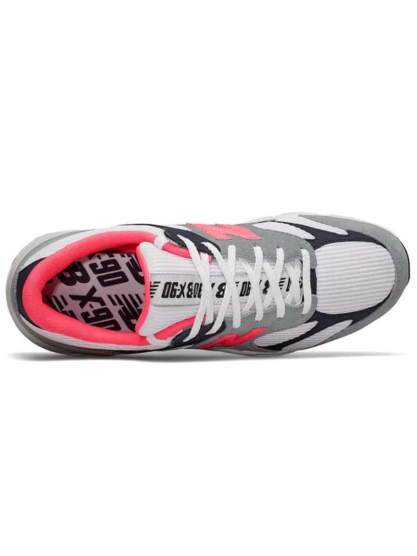Кроссовки x 90 реконструированные New Balance — изображение 3 из 4, серо-розовый