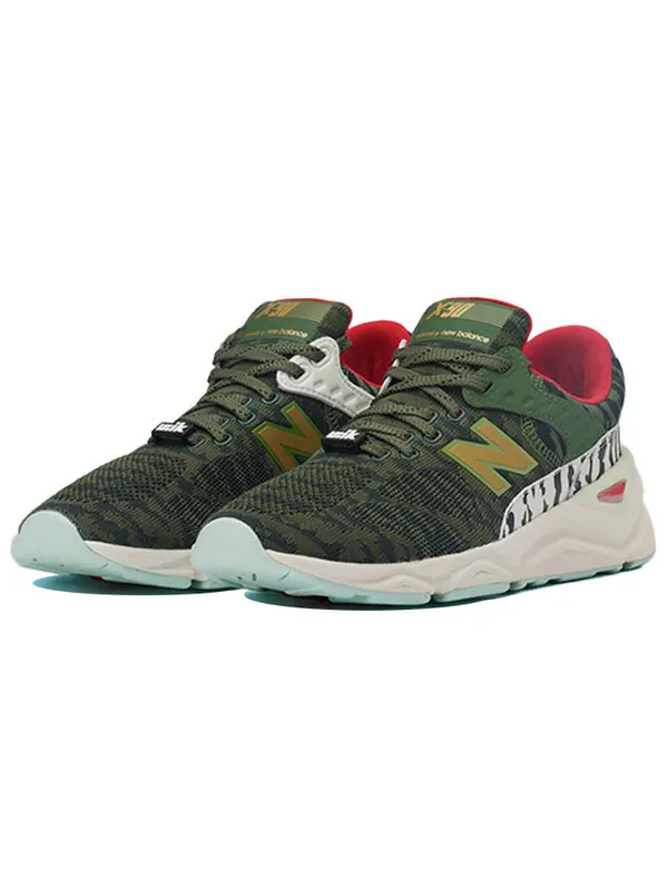 Кроссовки x уник x 90 New Balance — изображение 2 из 4, зеленый