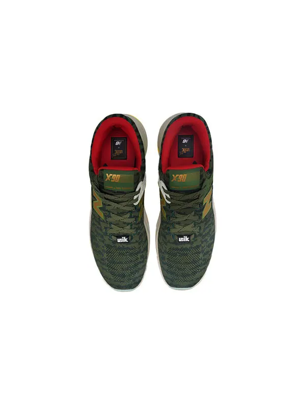 Кроссовки x уник x 90 New Balance — изображение 3 из 4, зеленый