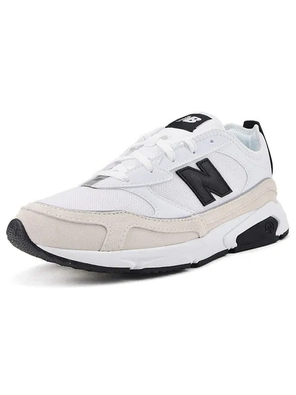 Кроссовки New Balance X-Racer White Black Unisex 'White Black' — изображение 2 из 4, белый/черный