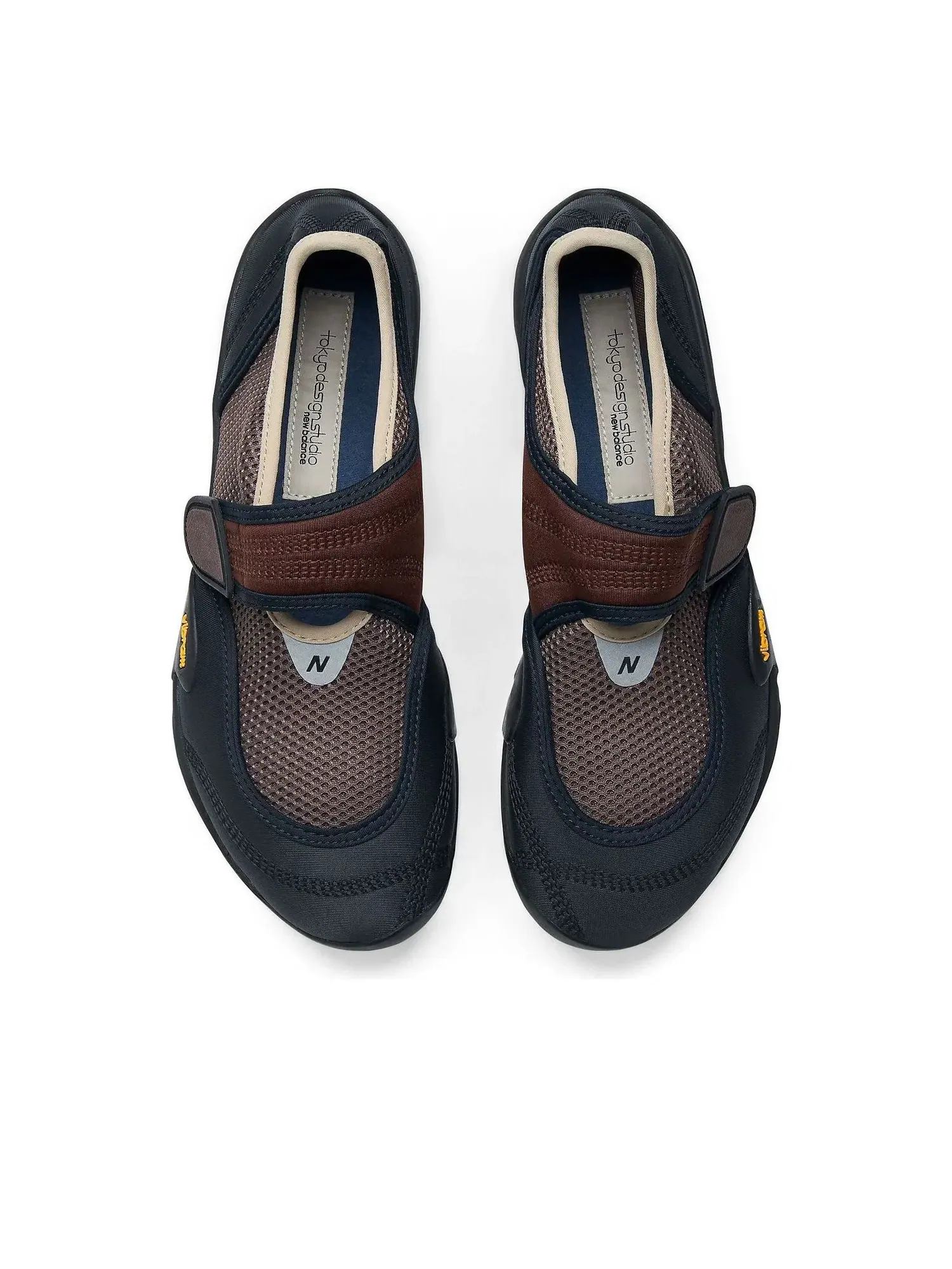 Мужские кроссовки с липучкой New Balance TDS MT2 Cortado Pumpernickel — изображение 3 из 6, коричневый