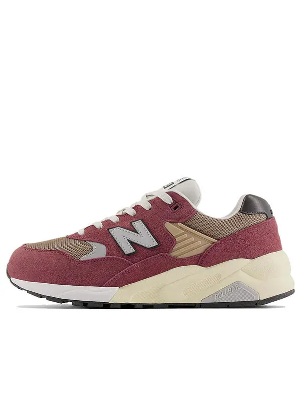 Кроссовки 580 New Balance — изображение 1 из 4, бордовый/белый
