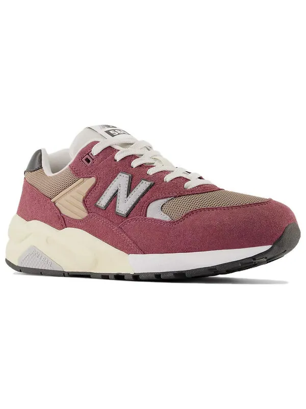 Кроссовки 580 New Balance — изображение 3 из 4, бордовый/белый