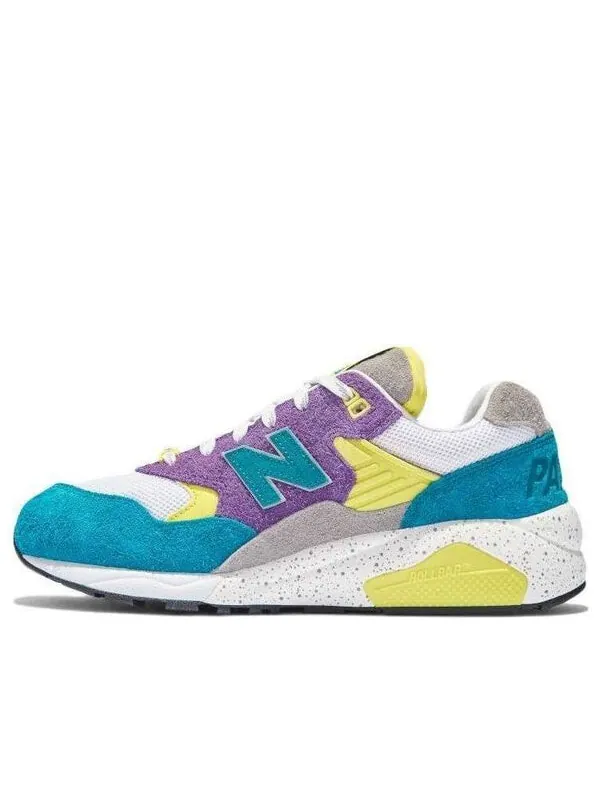 Кроссовки дворец х 580 New Balance — изображение 1 из 4, фиолетовый/синий/желтый