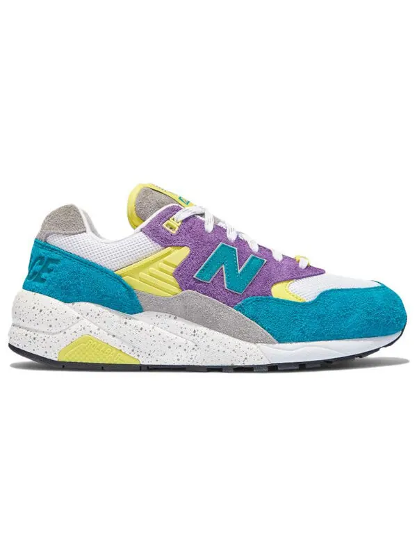 Кроссовки дворец х 580 New Balance — изображение 2 из 4, фиолетовый/синий/желтый